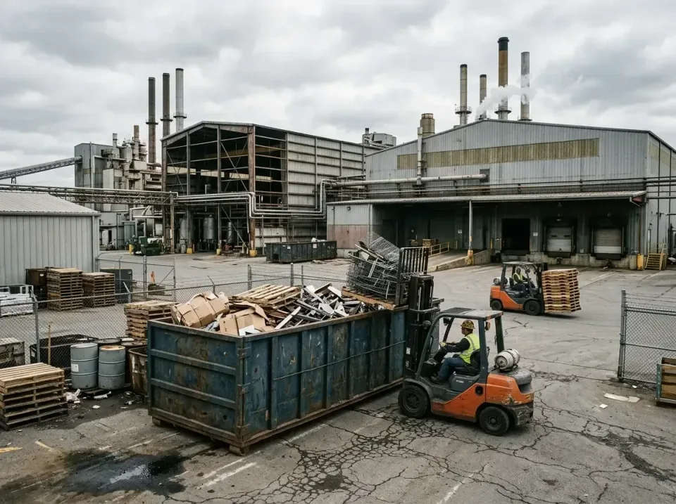 industrial-factory-scrap-conta-003 — frequently asked questions, Cheap Roll-off Dumpster Rentals in St. Ann, MO